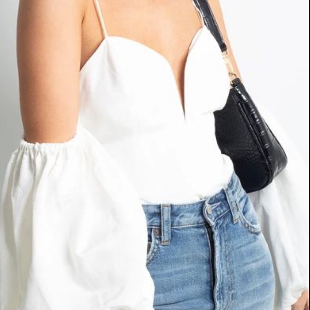 Off Shoulder Bustier Top - Picture 2 of 6